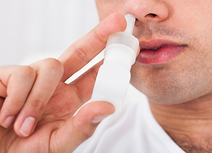 Nasenspray süchtig … Pfeffer in der Nase!